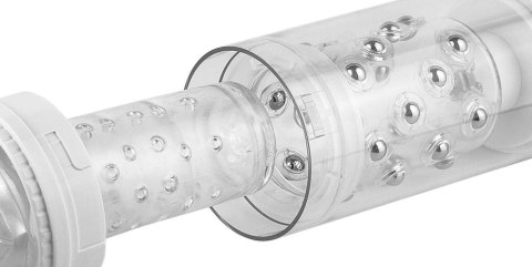 PET - Wibrujący Masturbator Odbyt Z 7 Trybami Rotacji I 3 Prędkościami Przezroczysty Pipedream Extreme Toyz PET - Wibrujący Masturbator Odbyt Z 7 Trybami Rotacji I 3 Prędkościami Przezroczysty Pipedream Extreme Toyz