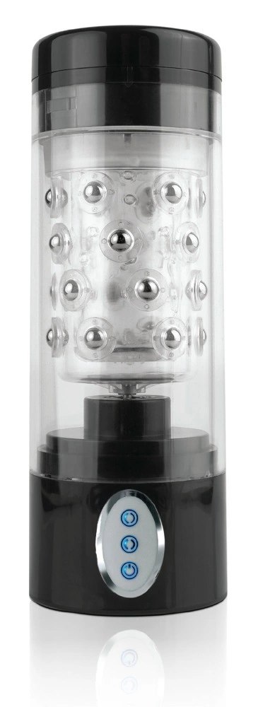 PET - Wibrujący Masturbator Odbyt Z 7 Trybami Rotacji I 3 Prędkościami Przezroczysty Pipedream Extreme Toyz PET - Wibrujący Masturbator Odbyt Z 7 Trybami Rotacji I 3 Prędkościami Przezroczysty Pipedream Extreme Toyz