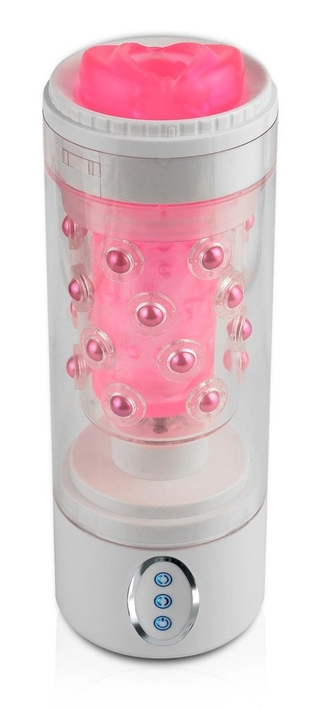 PET - Wibrujący Masturbator Z 7 Trybami Rotacji I 3 Prędkościami Przezroczysty Pipedream Extreme Toyz PET - Wibrujący Masturbator Z 7 Trybami Rotacji I 3 Prędkościami Przezroczysty Pipedream Extreme Toyz