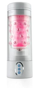 PET - Wibrujący Masturbator Z 7 Trybami Rotacji I 3 Prędkościami Przezroczysty Pipedream Extreme Toyz