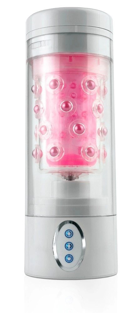 PET - Wibrujący Masturbator Z 7 Trybami Rotacji I 3 Prędkościami Przezroczysty Pipedream Extreme Toyz PET - Wibrujący Masturbator Z 7 Trybami Rotacji I 3 Prędkościami Przezroczysty Pipedream Extreme Toyz