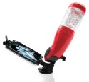 PET - Wibrujący Masturbator Z Otworem Ust I Uchwytem Na Tablet Czerwony Pipedream Extreme Toyz