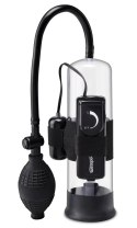 Pump Worx - Przezroczysta Pompka Do Penisa Begginer's Vibratibg Pump Worx