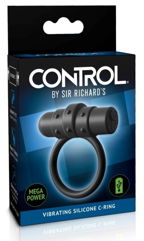 Sir Richards - Wibrujący Silikonowy Pierścień Na Penisa 3cm Sir Richard\'s Control Sir Richards - Wibrujący Silikonowy Pierścień Na Penisa 3cm Sir Richard\'s Control