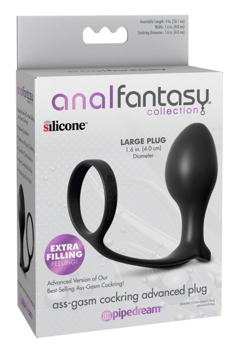 Anal Fantasy - Korek Analny Z Pierścieniem 10 Cm Analfantasy collection Anal Fantasy - Korek Analny Z Pierścieniem 10 Cm Analfantasy collection