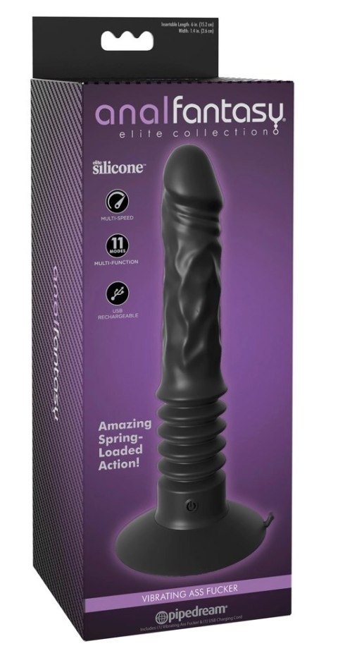 Anal Fantasy - Silny Wibrator Analny Z 11-Trybami Wibracji Anal Fantasy Elite Anal Fantasy - Silny Wibrator Analny Z 11-Trybami Wibracji Anal Fantasy Elite