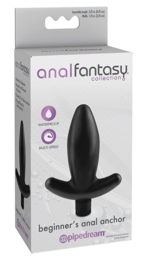 Anal Fantasy - Stożkowy Korek Analny Z Wibracjami 8 Cm Analfantasy collection