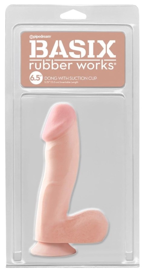 Basix - Naturalne Dildo Z Jądrami Cieliste 19 Cm Basix Rubber Works Basix - Naturalne Dildo Z Jądrami Cieliste 19 Cm Basix Rubber Works
