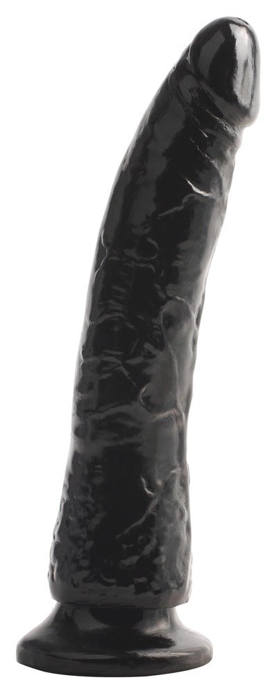 Basix - Realistyczne Dildo Slim 7 Czarne Basix Rubber Works Basix - Realistyczne Dildo Slim 7 Czarne Basix Rubber Works