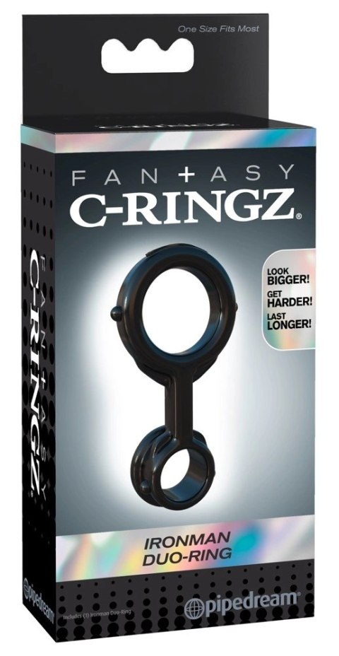 Fantasy C-Ringz- Pierścień Penisowo-Jądrowy Czarny Fantasy C-Ringz Fantasy C-Ringz- Pierścień Penisowo-Jądrowy Czarny Fantasy C-Ringz