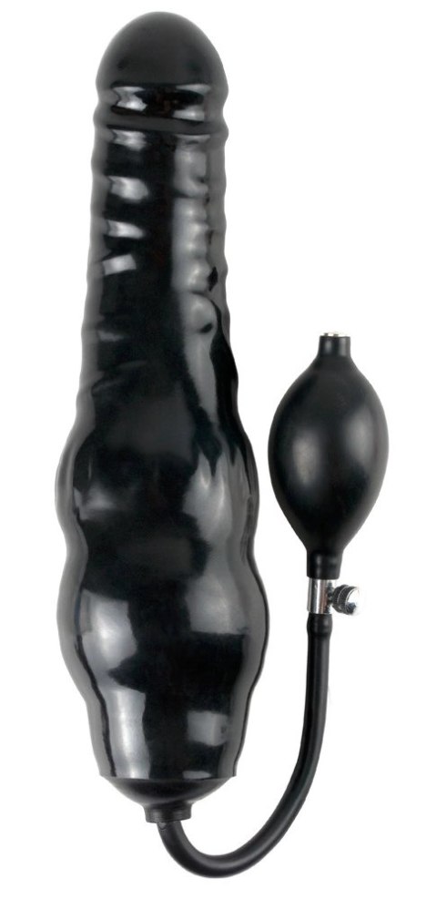 Fetish Fantasy Extreme - Czarne Nadmuchiwane Naturalne Dildo Z Pompą Kulową 32cm Fetish Fantasy Extreme Fetish Fantasy Extreme - Czarne Nadmuchiwane Naturalne Dildo Z Pompą Kulową 32cm Fetish Fantasy Extreme