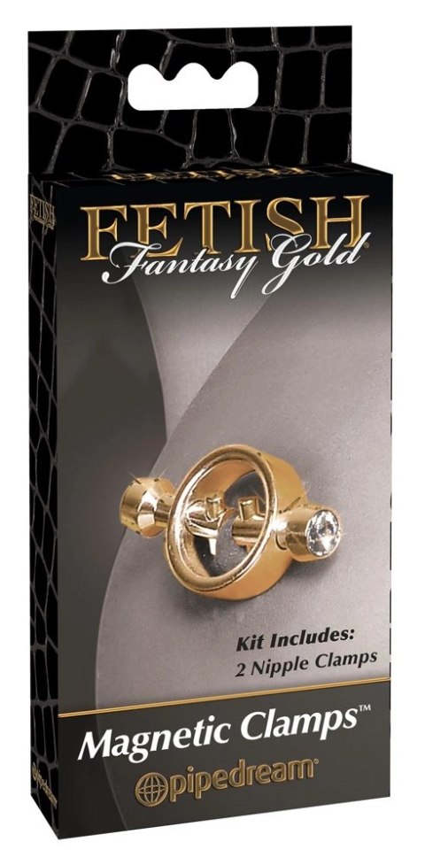 Fetish Fantasy Gold - Stylowe Złote Zaciski Do Sutków Fetish Fantasy Gold Fetish Fantasy Gold - Stylowe Złote Zaciski Do Sutków Fetish Fantasy Gold