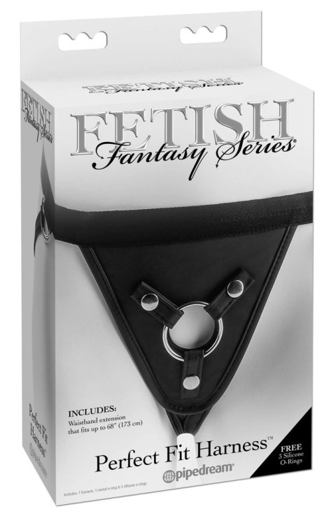 Fetish Fantasy Series - Uprząż Strap-On Na Dildo Lub Wibrator Z 3 Pierścieniami Fetish Fantasy Series Fetish Fantasy Series - Uprząż Strap-On Na Dildo Lub Wibrator Z 3 Pierścieniami Fetish Fantasy Series