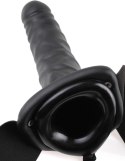 Fetish Fantasy Series - Uprząż Strap-On Z Pustym Naturalnym Dildo Czarne Fetish Fantasy Series