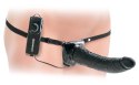 Fetish Fantasy Series - Wibrator Strap-On Do Podwójnej Penetracji Czarny Fetish Fantasy Series