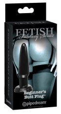 Fetish - Wtyczka Analna W Kształcie Stożka Z Podstawą Ssącą Czarna Fetish Fantasy Series Limited Edition