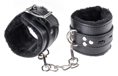 Fetish - Wygodne Kajdanki Z Łańcuszkiem I Futerkiem W Środku Czarny Fetish Fantasy Series Limited Edition Fetish - Wygodne Kajdanki Z Łańcuszkiem I Futerkiem W Środku Czarny Fetish Fantasy Series Limited Edition