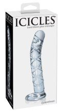 Icicles - Realistyczne Zakrzywione Szklane Dildo Icicles