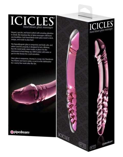 Icicles - Szklane Dildo Z Dwoma Innymi Końcówkami Icicles Icicles - Szklane Dildo Z Dwoma Innymi Końcówkami Icicles