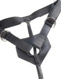 King Cock - Realistyczne Dildo Strap-On 23 CM Ciemny Kolor Skóry King Cock