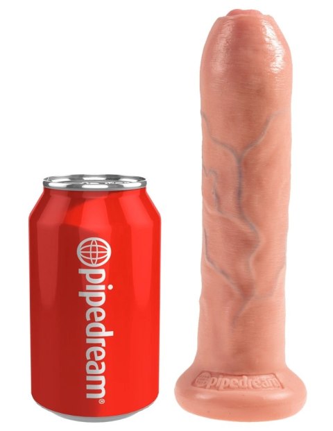 King Cock - Realistyczne Dildo Z Ruchomym Napletkiem 18 CM Jasny Kolor Skóry King Cock King Cock - Realistyczne Dildo Z Ruchomym Napletkiem 18 CM Jasny Kolor Skóry King Cock