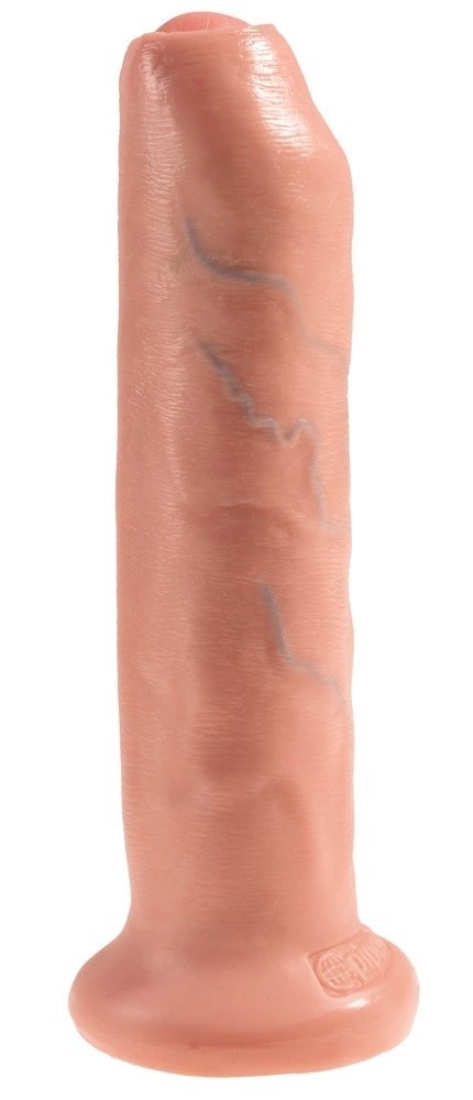 King Cock - Realistyczne Dildo Z Ruchomym Napletkiem 18 CM Jasny Kolor Skóry King Cock King Cock - Realistyczne Dildo Z Ruchomym Napletkiem 18 CM Jasny Kolor Skóry King Cock