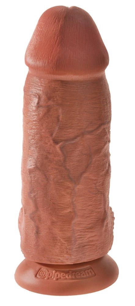 King Cock - Realistyczne Grube Dildo Z Przyssawką 23 CM Ciemny Kolor Skóry King Cock King Cock - Realistyczne Grube Dildo Z Przyssawką 23 CM Ciemny Kolor Skóry King Cock