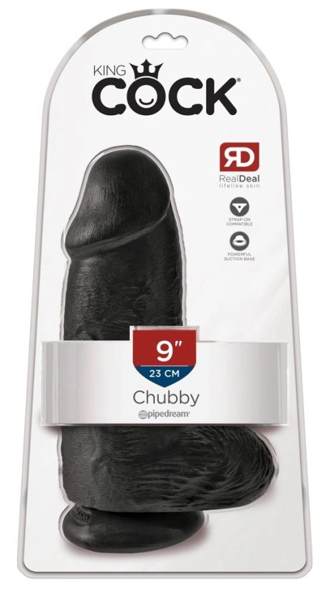 King Cock - Realistyczne Grube Dildo Z Przyssawką 23 CM Czarny King Cock King Cock - Realistyczne Grube Dildo Z Przyssawką 23 CM Czarny King Cock