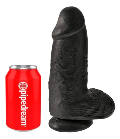 King Cock - Realistyczne Grube Dildo Z Przyssawką 23 CM Czarny King Cock King Cock - Realistyczne Grube Dildo Z Przyssawką 23 CM Czarny King Cock
