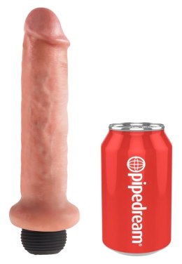 King Cock - Realistyczne Naturalne Dildo Z Wytryskiem 15 CM Jasny Kolor Skóry King Cock