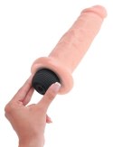 King Cock - Realistyczne Naturalne Dildo Z Wytryskiem 15 CM Jasny Kolor Skóry King Cock