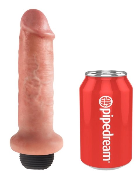 King Cock - Realistyczne Naturalne Dildo Z Wytryskiem 15 CM Jasny Kolor Skóry King Cock King Cock - Realistyczne Naturalne Dildo Z Wytryskiem 15 CM Jasny Kolor Skóry King Cock