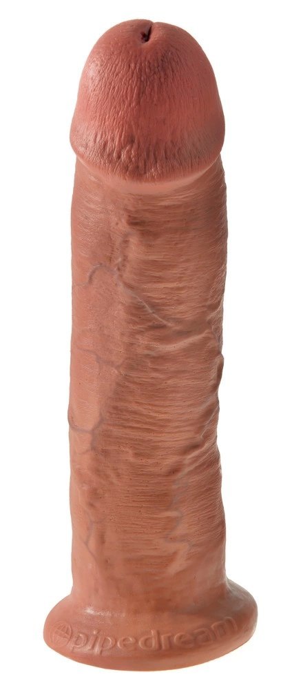 King Cock - Realistyczne Zakrzywione Dildo Z Przyssawką 25 CM Ciemny Kolor Skóry King Cock King Cock - Realistyczne Zakrzywione Dildo Z Przyssawką 25 CM Ciemny Kolor Skóry King Cock