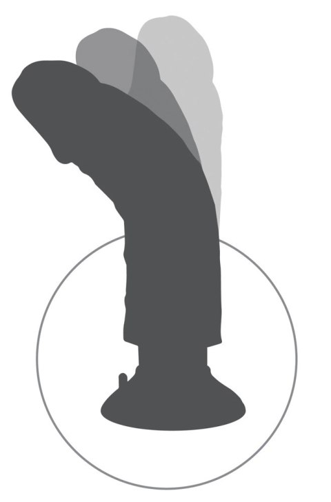 King Cock - Realistyczny Wibrator Jak Naturalny Penis Z Przyssawką 20 CM Jasny Kolor Skóry King Cock King Cock - Realistyczny Wibrator Jak Naturalny Penis Z Przyssawką 20 CM Jasny Kolor Skóry King Cock