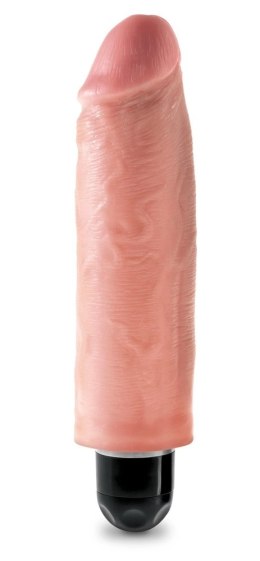 King Cock - Realistyczny Wibrator Z Wyjmowanym Wibrobulletem 15 CM Jasny Kolor Skóry King Cock