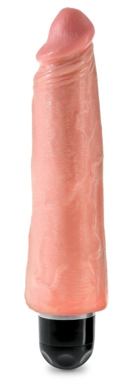 King Cock - Realistyczny Wibrator Z Wyjmowanym Wibrobulletem 20 CM Jasny Kolor Skóry King Cock