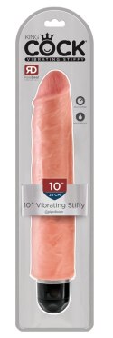 King Cock - Realistyczny Wibrator Z Wyjmowanym Wibrobulletem 25 CM Jasny Kolor Skóry King Cock