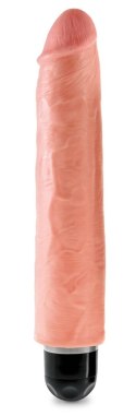 King Cock - Realistyczny Wibrator Z Wyjmowanym Wibrobulletem 25 CM Jasny Kolor Skóry King Cock