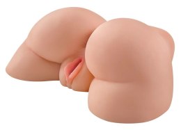 PET - Realistyczny Wibrujący Masturbator Z Otworem Pochwy I Odbytu Pipedream Extreme Toyz
