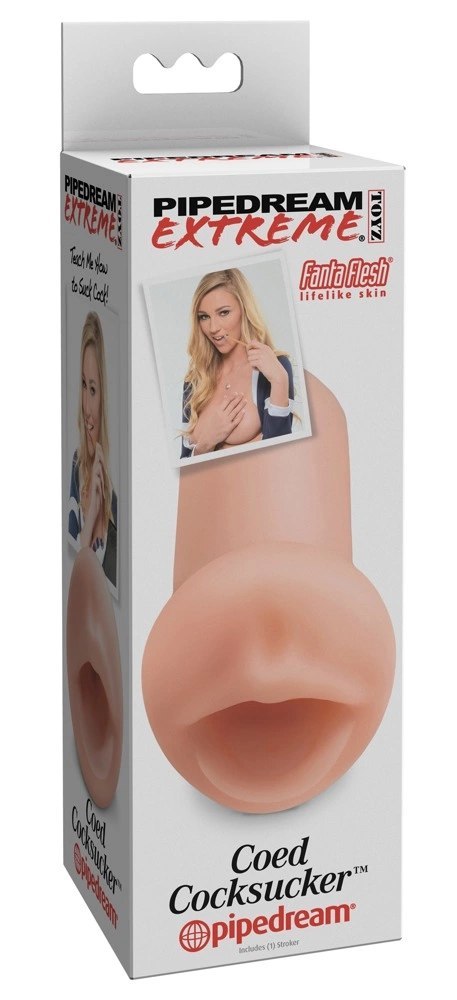 PET - Ręczny Masturbator Z Realistycznym Otworem Ust Cielisty Pipedream Extreme Toyz PET - Ręczny Masturbator Z Realistycznym Otworem Ust Cielisty Pipedream Extreme Toyz