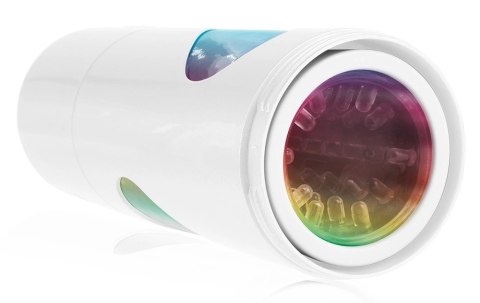 PET - Wibrujący Masturbator Z 9 Trybami Wibracji Biały Pipedream Extreme Toyz PET - Wibrujący Masturbator Z 9 Trybami Wibracji Biały Pipedream Extreme Toyz