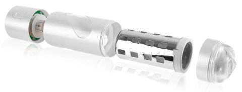 PET - Wibrujący Masturbator Z 9 Trybami Wibracji Biały Pipedream Extreme Toyz PET - Wibrujący Masturbator Z 9 Trybami Wibracji Biały Pipedream Extreme Toyz