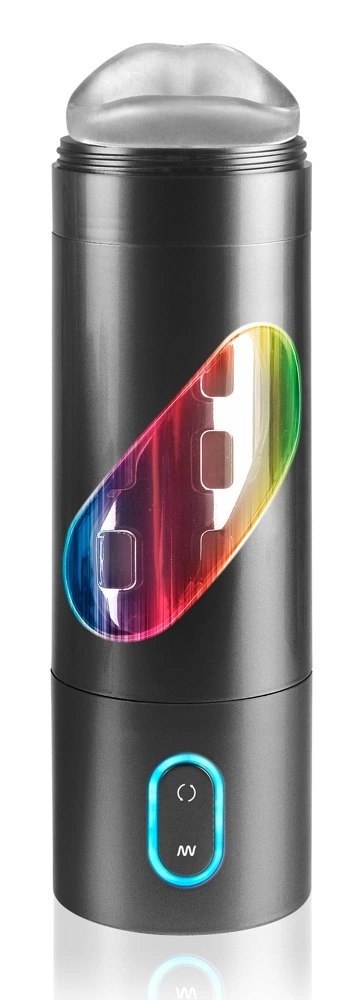 PET - Wibrujący Masturbator Z 9 Trybami Wibracji Czarny Pipedream Extreme Toyz PET - Wibrujący Masturbator Z 9 Trybami Wibracji Czarny Pipedream Extreme Toyz
