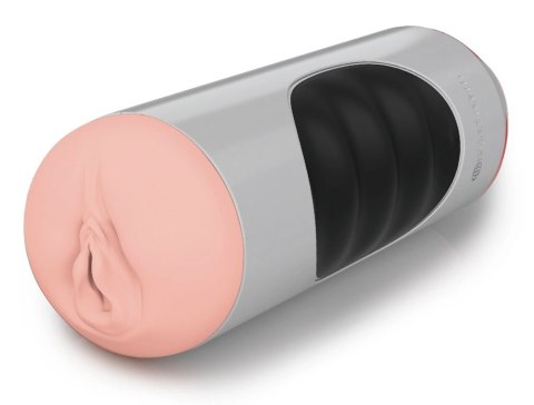 PET - Wibrujący Podwójny Masturbator Z Pochwą I Odbytem Biały Pipedream Extreme Toyz PET - Wibrujący Podwójny Masturbator Z Pochwą I Odbytem Biały Pipedream Extreme Toyz