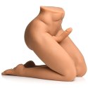 Curve Toys - Jock Męski Partner Seksualny z Wpychającym Dildo Curve Toys