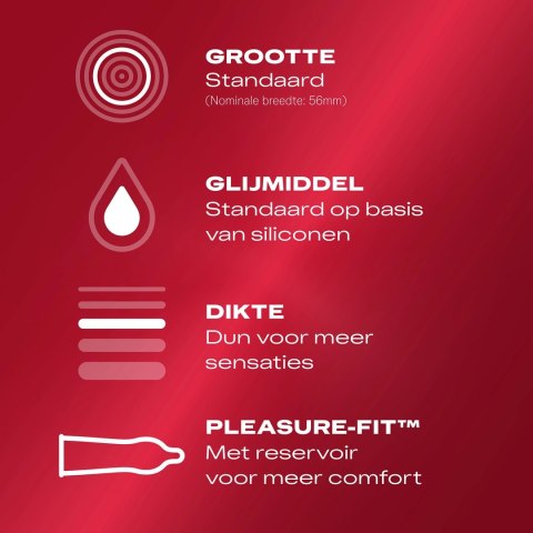 Durex - Cienkie prezerwatywy 144 szt Durex Durex - Cienkie prezerwatywy 144 szt Durex