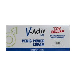 Hot - Krem do penisa nadający zwiększenie wydajności 50 ml HOT