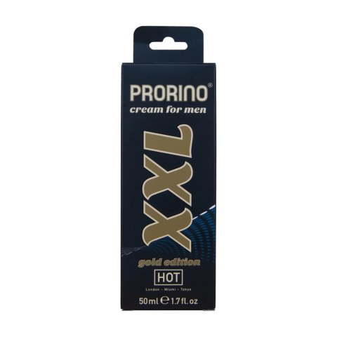 Hot - Tabletki na potencję dla mężczyzn - XXL Gold Edition - 50 ml HOT Hot - Tabletki na potencję dla mężczyzn - XXL Gold Edition - 50 ml HOT