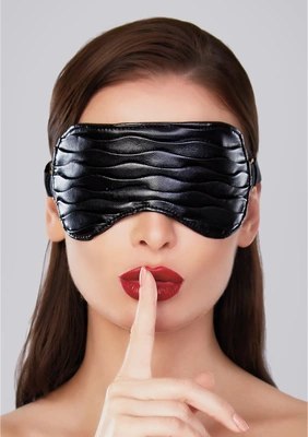 Maska ze sztucznej skóry z falbankami - Allure Allure Maska ze sztucznej skóry z falbankami - Allure Allure