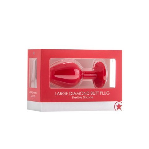 Plug w kształcie diamentu duży Ouch! by shots Ouch! by Shots Plug w kształcie diamentu duży Ouch! by shots Ouch! by Shots